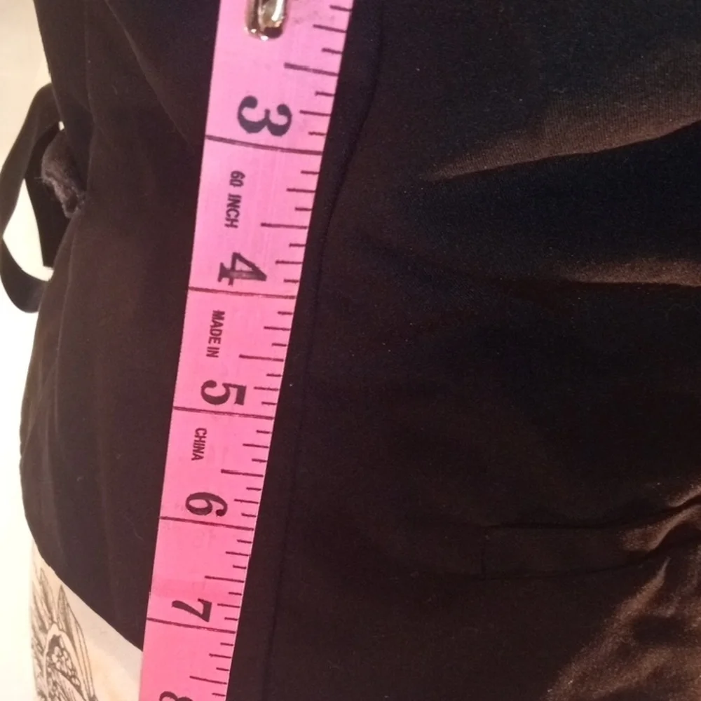 Black Women's Sleeveless Button-Front Vest - Picture 5 of 9